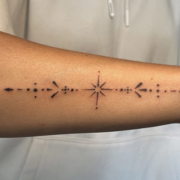 tatouage_avantbras_ornemental_etoile
