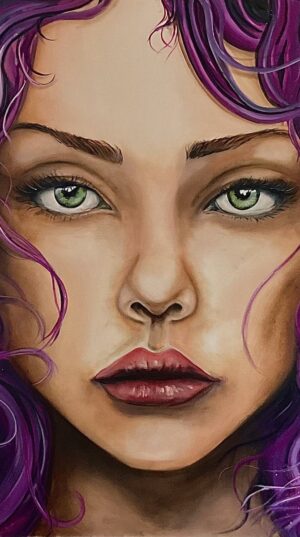 Série Regard féminin Angy huile sur toile dimensions 80 x 80 Série Regard féminin Angy huile sur toile dimensions 80 x 80