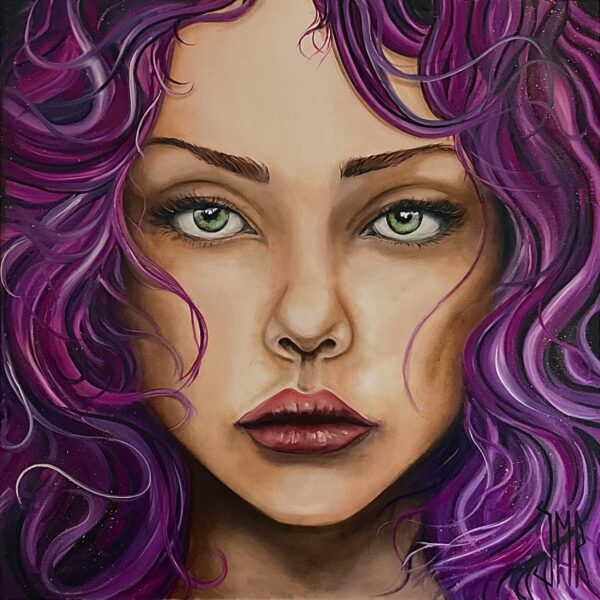 Série Regard féminin Angy huile sur toile dimensions 80 x 80 Série Regard féminin Angy huile sur toile dimensions 80 x 80