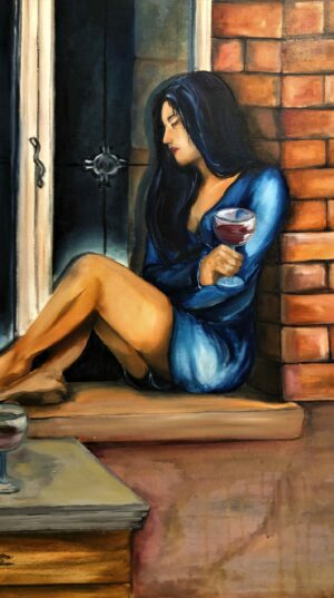 "Solitude" huile sur toile dimensions 60 x 80 "Solitude" huile sur toile dimensions 60 x 80